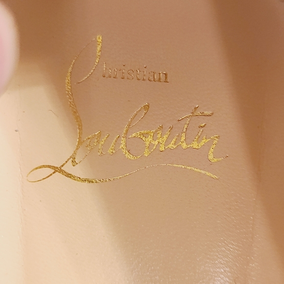 Christian Louboutin Leather Platform Pumps - Picture 8 of 12